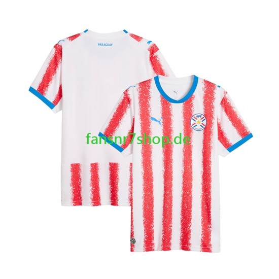 fußball trikot WM 2026 Paraguay Herren Heim Kurzarm