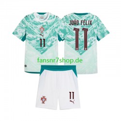 Portugal fußball trikot Joao Felix 11 Kinder Auswärts 2026 2027 Kurzarm