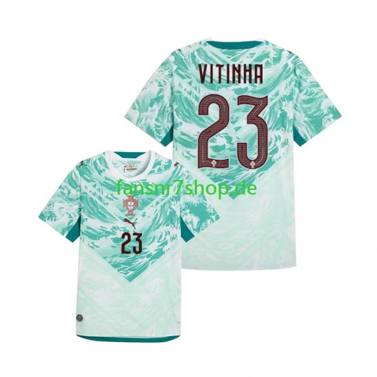 Portugal fußball trikot WM 2026 Vitinha 23 Herren Auswärts Kurzarm