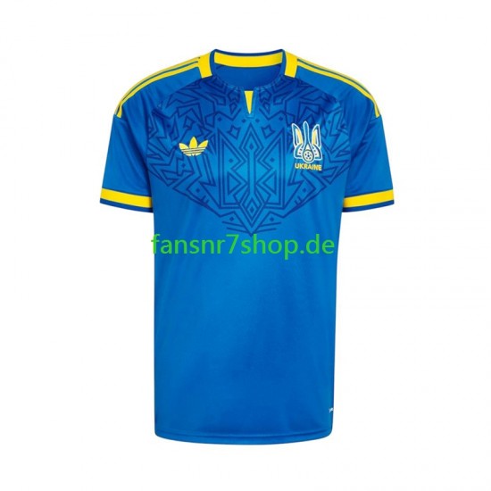 Ukraine fußball trikot WM 2026 Herren Auswärts Kurzarm