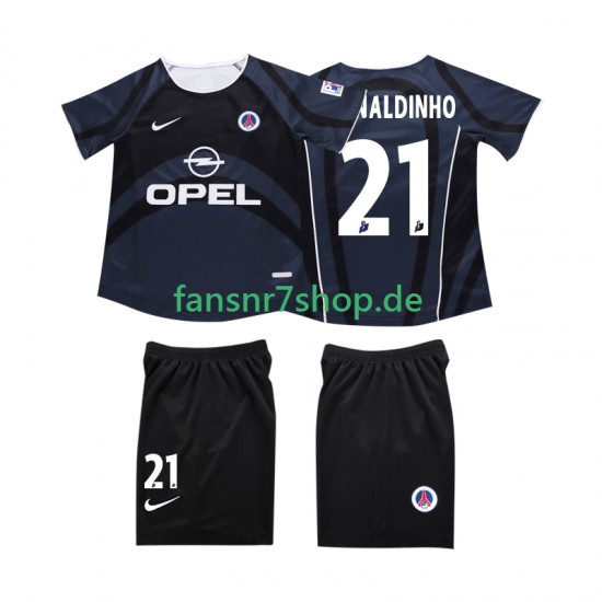 AC Mailand fußball trikot RONALDINHO 10 2002 2003 Kinder Ausweich Retro Kurzarm