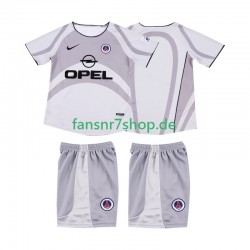 AC Mailand fußball trikot 2001 2002 Kinder Auswärts Retro Kurzarm