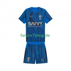 Al Hilal fußball trikot CWC Kinder Heim 2025-2026 Kurzarm