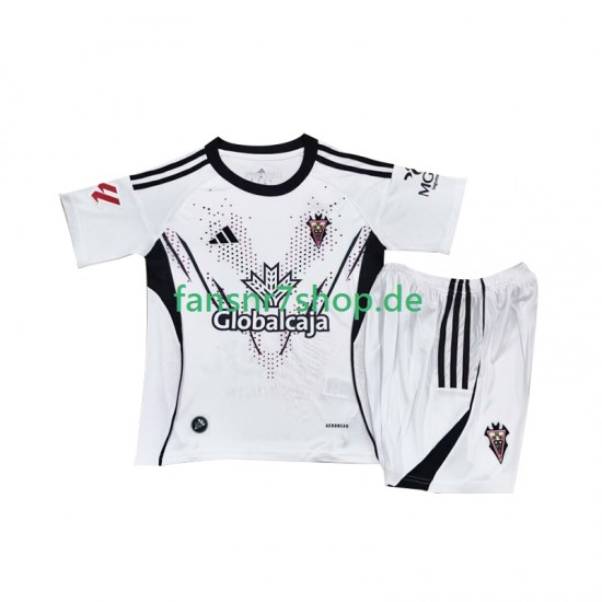 fußball trikot Albacete Kinder Heim 2025-2026 Kurzarm