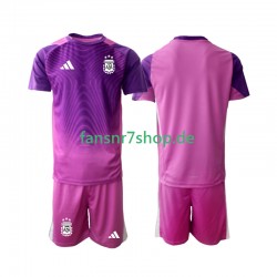 Argentinien fußball trikot Torhüter Kinder Heim 2025 Kurzarm