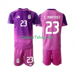 Argentinien fußball trikot Emiliano Martinez 23 Torhüter Kinder Heim 2025 Kurzarm