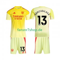 Arsenal fußball trikot Kepa Arrizabalaga 13 Torhüter Kinder Heim 2025-2026 Kurzarm