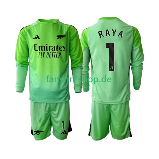 Arsenal fußball trikot Raya 1 Torhüter Kinder Auswärts 2025-2026 Langarm