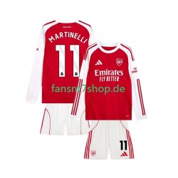 Arsenal fußball trikot Martin Zubimendi 11 Kinder Heim 2025-2026 Kurzarm