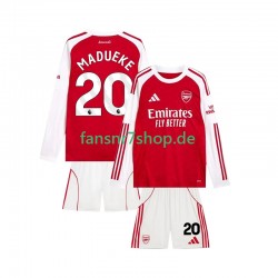 Arsenal fußball trikot Noni Madueke 20 Kinder Heim 2025-2026 Langarm