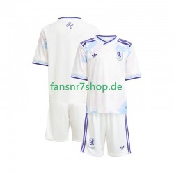 Aston Villa fußball trikot Kinder Ausweich 2025-2026 Kurzarm