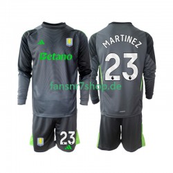Aston Villa fußball trikot Emiliano Martinez 23 Torhüter Kinder Heim 2025-2026 Langarm