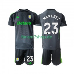 Aston Villa fußball trikot Emiliano Martinez 23 Torhüter Kinder Heim 2025-2026 Kurzarm