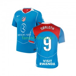 Atlético Madrid fußball trikot Alexander Sorloth 9 Herren Ausweich 2025-2026 Kurzarm