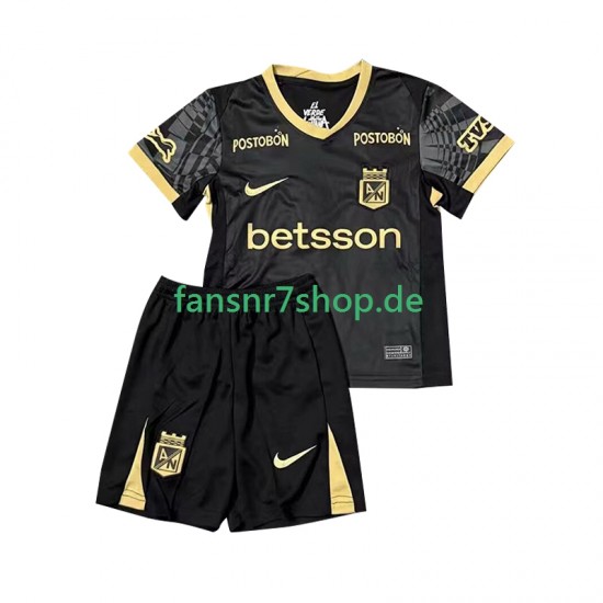 fußball trikot Atletico Nacional Kinder Auswärts 2025 Kurzarm