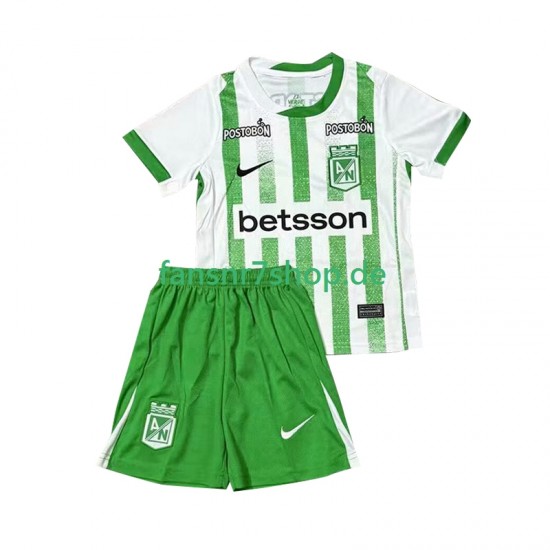 fußball trikot Atletico Nacional Kinder Heim 2025 Kurzarm
