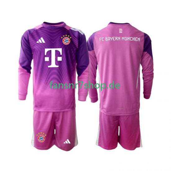 FC Bayern München fußball trikot Torhüter Kinder Viertes 2025-2026 Langarm