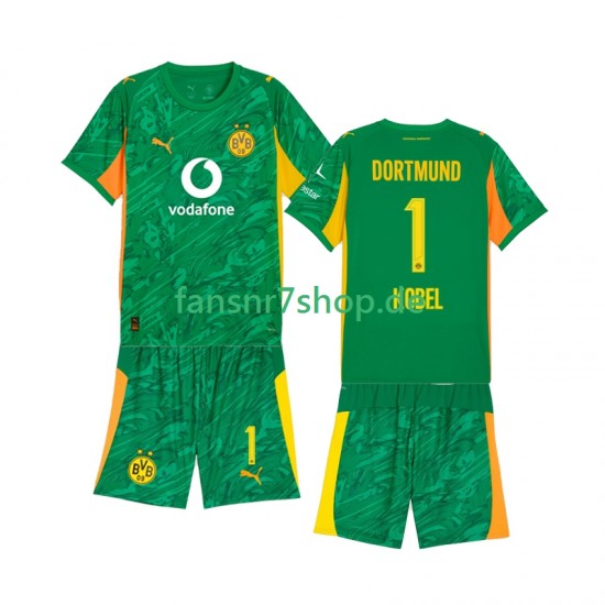 Borussia Dortmund fußball trikot Gregor Kobel 1 Torhüter Kinder Heim 2025-2026 Kurzarm Borussia Dortmund fußball trikot Gregor Kobel 1 Torhüter Kinder Heim 2025-2026 Kurzarm