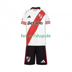 River Plate fußball trikot Kinder Heim 2025-2026 Kurzarm