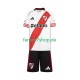 River Plate fußball trikot Kinder Heim 2025-2026 Kurzarm