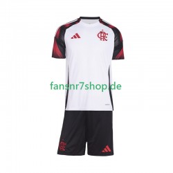 CR Flamengo fußball trikot Kinder Auswärts 2025-2026 Kurzarm