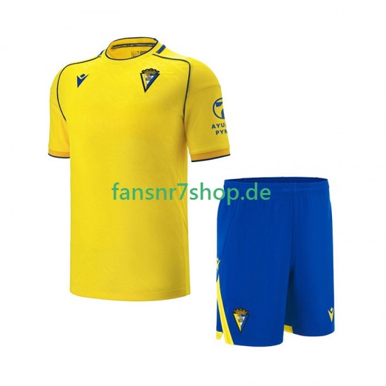 Cádiz CF fußball trikot Kinder Heim 2025-2026 Kurzarm