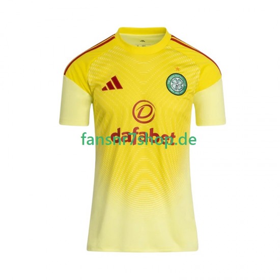 Celtic Glasgow fußball trikot FC Torhüter Herren Heim 2025-2026 Kurzarm