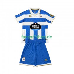fußball trikot Deportivo La Coruna Kinder Heim 2025-2026 Kurzarm