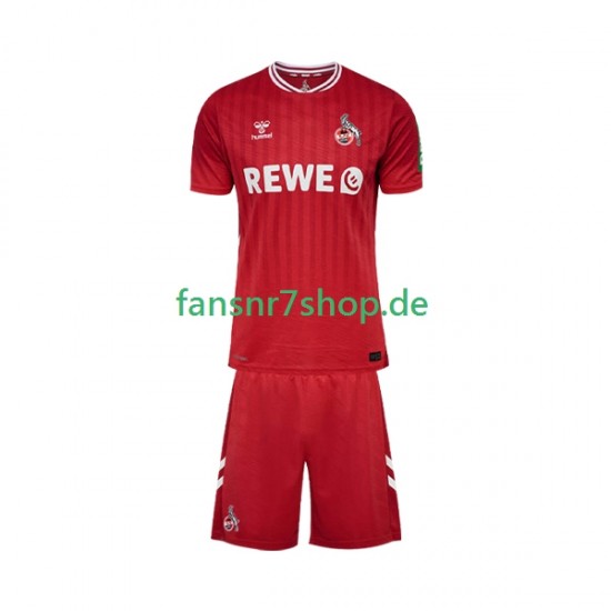 FC Köln fußball trikot Kinder Auswärts 2025-2026 Kurzarm