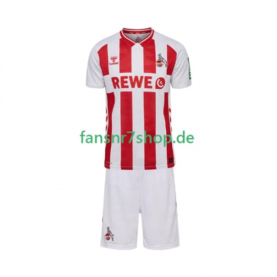 FC Köln fußball trikot Kinder Heim 2025-2026 Kurzarm