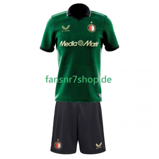 Feyenoord Rotterdam fußball trikot Kinder Viertes 2025-2026 Kurzarm
