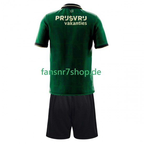 Feyenoord Rotterdam fußball trikot Kinder Viertes 2025-2026 Kurzarm