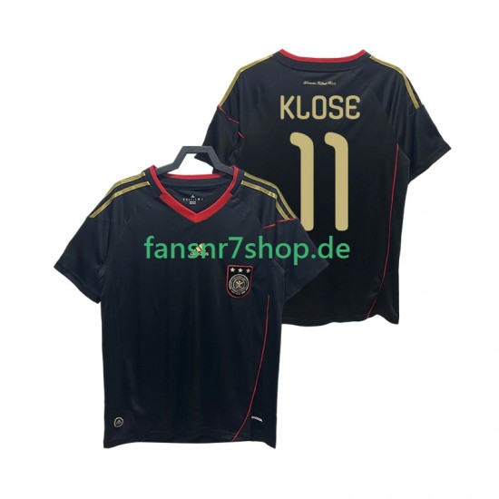 Deutschland fußball trikot KLOSE 11 Herren Auswärts Retro 2010 Kurzarm