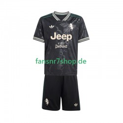 Juventus Turin fußball trikot Kinder Ausweich 2025-2026 Kurzarm