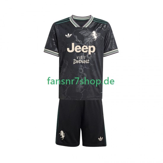Juventus Turin fußball trikot Kinder Ausweich 2025-2026 Kurzarm Juventus Turin fußball trikot Kinder Ausweich 2025-2026 Kurzarm