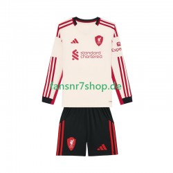 Liverpool fußball trikot Kinder Auswärts 2025-2026 Langarm