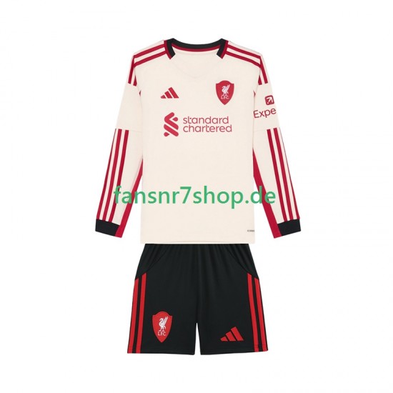 Liverpool fußball trikot Kinder Auswärts 2025-2026 Langarm