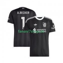 Liverpool fußball trikot Alisson Becker 1 Torhüter Herren Viertes 2025-2026 Kurzarm