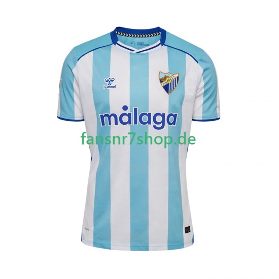 Málaga CF fußball trikot Herren Heim 2025-2026 Kurzarm