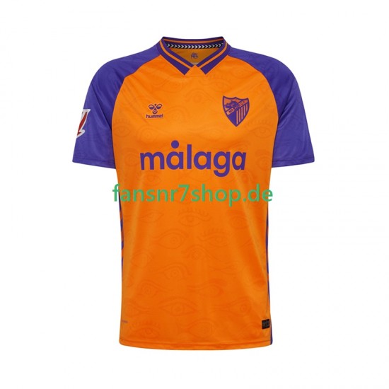 Málaga CF fußball trikot Herren Ausweich 2025-2026 Kurzarm