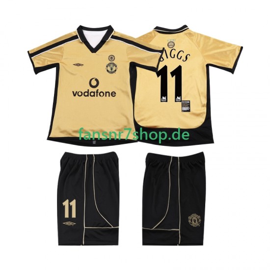 Manchester United GIGGS 11 Anniversary Football Shirt 2001 2002 Kinder Ausweich Kurzarm Manchester United GIGGS 11 Anniversary Football Shirt 2001 2002 Kinder Ausweich Kurzarm