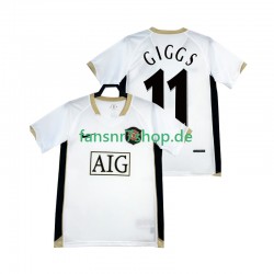 Manchester United fußball trikot GIGGS 11 -2007 Herren Auswärts Retro 2006 Kurzarm