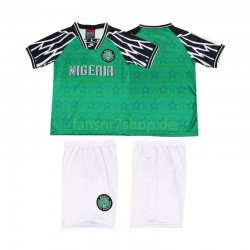 Nigeria fußball trikot 1995 Kinder Heim Retro Kurzarm