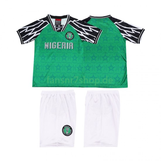 Nigeria fußball trikot 1995 Kinder Heim Retro Kurzarm Nigeria fußball trikot 1995 Kinder Heim Retro Kurzarm