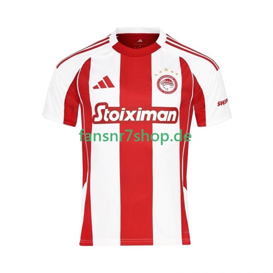 Olympiacos fußball trikot Herren Heim 2025-2026 Kurzarm