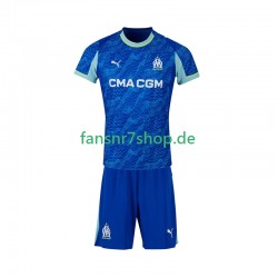 Olympique Marseille fußball trikot Kinder Ausweich 2025-2026 Kurzarm