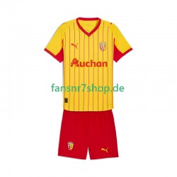 RC Lens fußball trikot Kinder Heim 2025-2026 Kurzarm