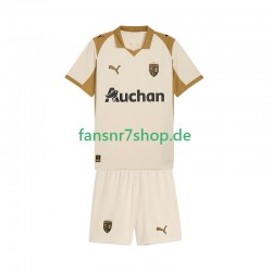 RC Lens fußball trikot Kinder Ausweich 2025-2026 Kurzarm