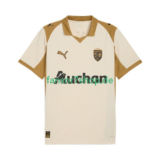 RC Lens fußball trikot Herren Ausweich 2025-2026 Kurzarm