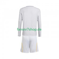 Real Madrid fußball trikot Kinder Heim 2025-2026 Langarm